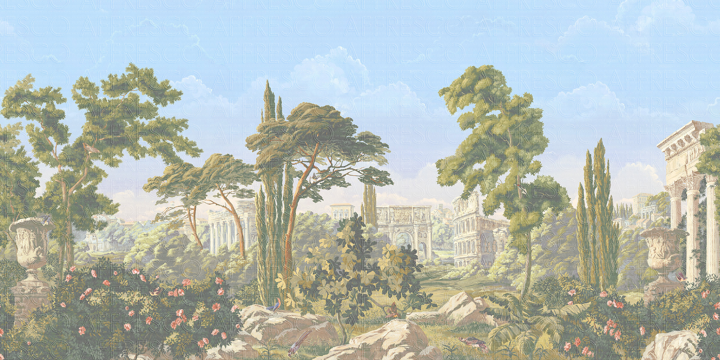 AF742-COL1 | Wallpaper part 2 | Affresco Factory