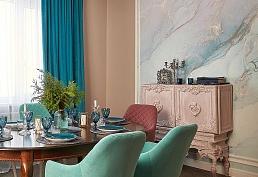 The project "Neoclassical Living Room", Fazenda program, TV channel MIR The project "Neoclassical Living Room", Fazenda program, TV channel MIR