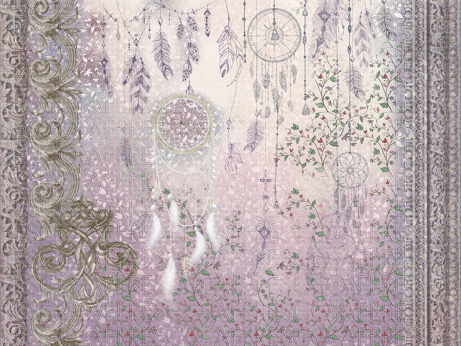 Handmade wallpaper, Handmade wallpaper | Dream Catchers