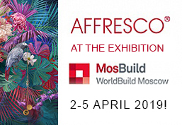 Presentation of the new wall design vision at MosBuild 2019! Presentation of the new wall design vision at MosBuild 2019!