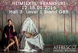 Affresco at Heimtextil 2016 exhibition Affresco at Heimtextil 2016 exhibition
