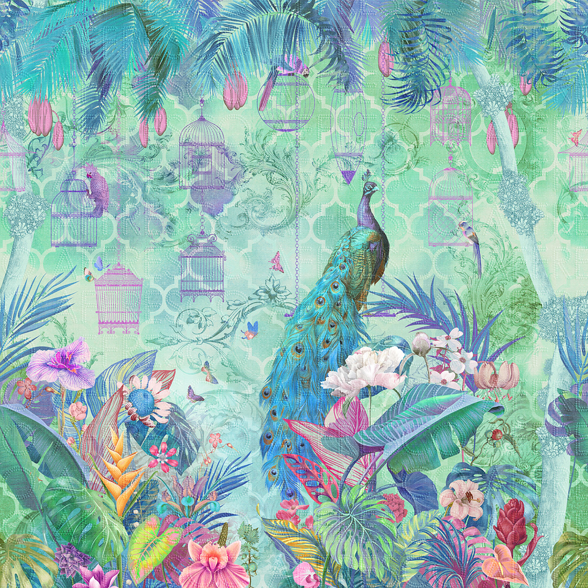 AB130-COL1 | Wallpaper part 2 | Affresco Factory