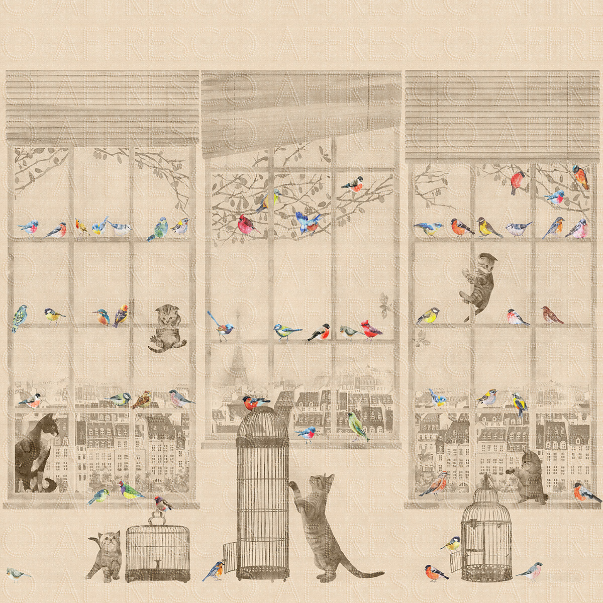 AB63-COL3 | Wallpaper part 2 | Affresco Factory