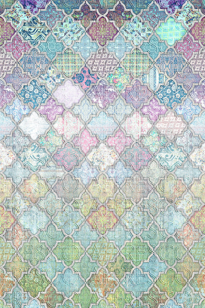 Handmade wallpaper, Handmade wallpaper | Picturesque Mosaic