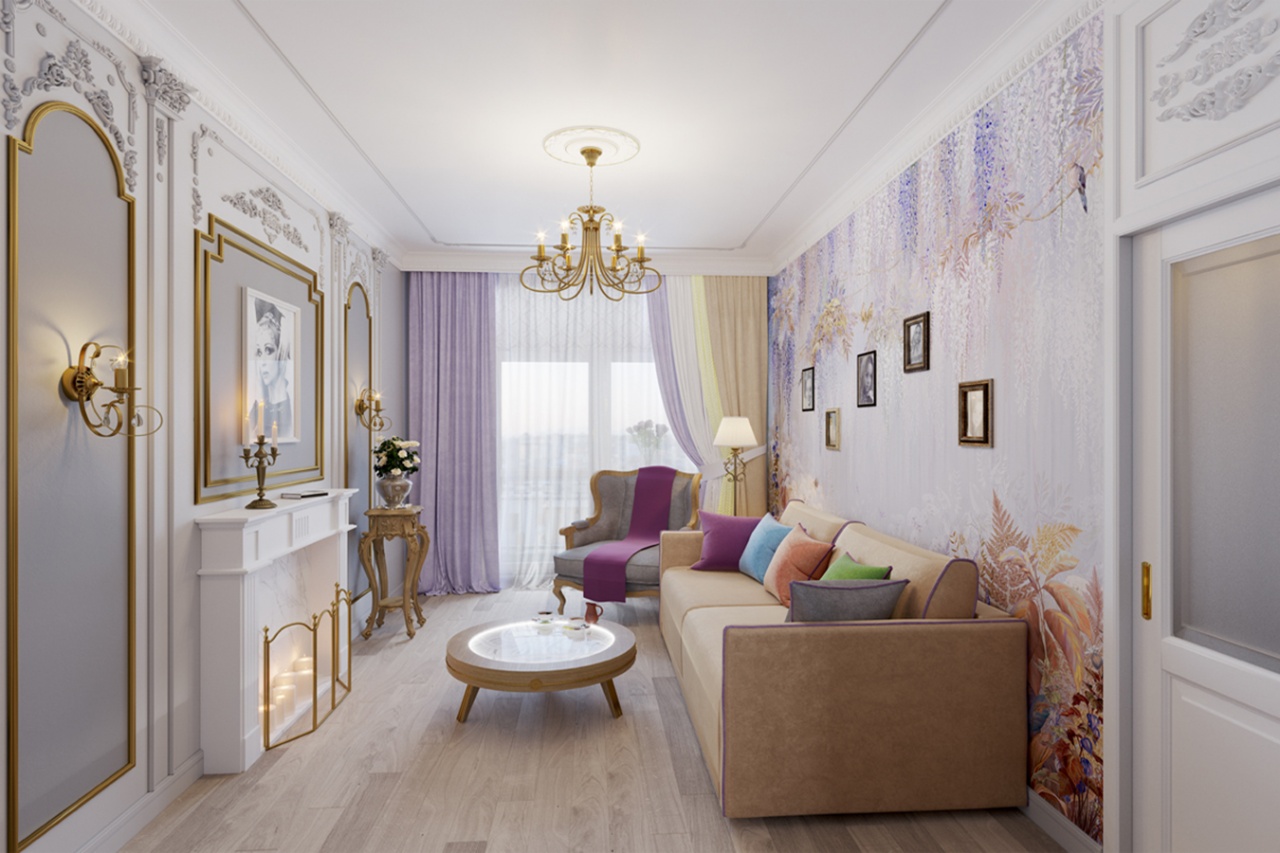 Natalia Sedykh's living room, Exclusive catalog, “Idealny remont”, the First Channel Natalia Sedykh's living room, Exclusive catalog, “Idealny remont”, the First Channel