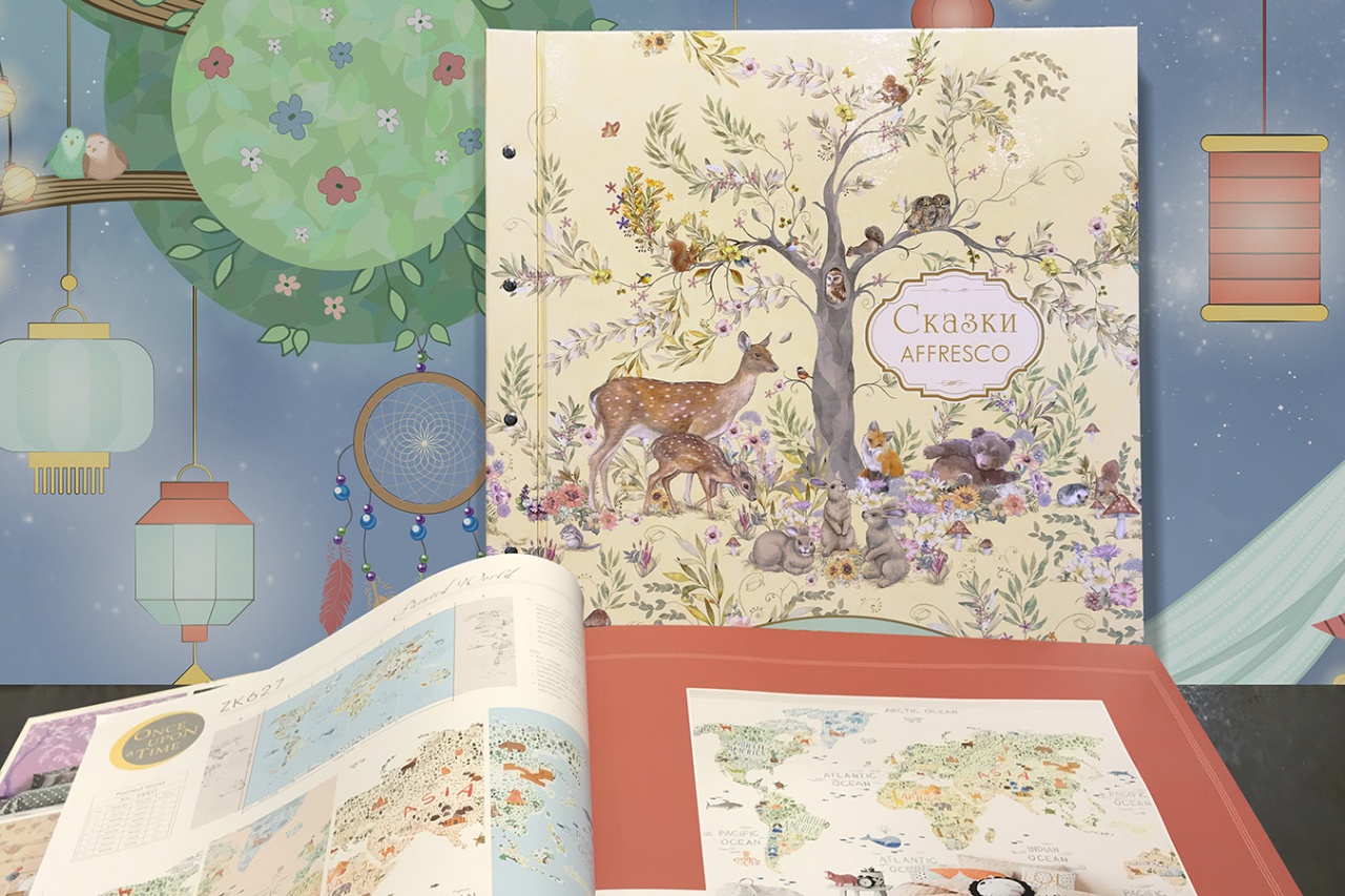 Catalog of children's wallpapers SKAZKI AFFRESCO