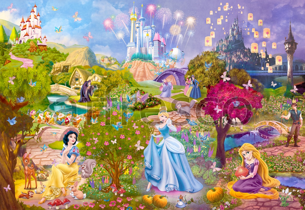 9675 | For Children | princess castle | Affresco Factory