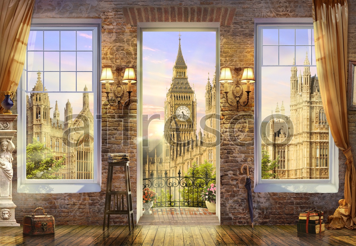 6419 | The best landscapes | Big Ben view | Affresco Factory