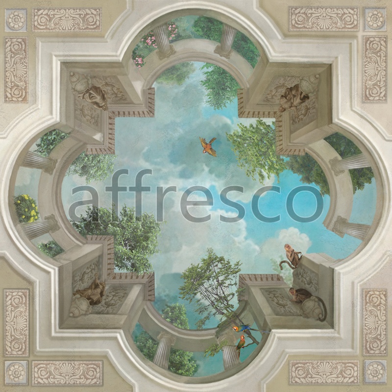 9143 |  Ceilings  | Vcault of heaven | Affresco Factory