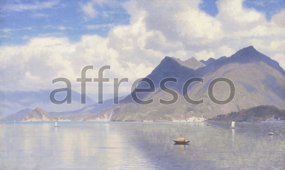 Classic landscapes | William Stanley Haseltine Lago Maggiore | Affresco Factory