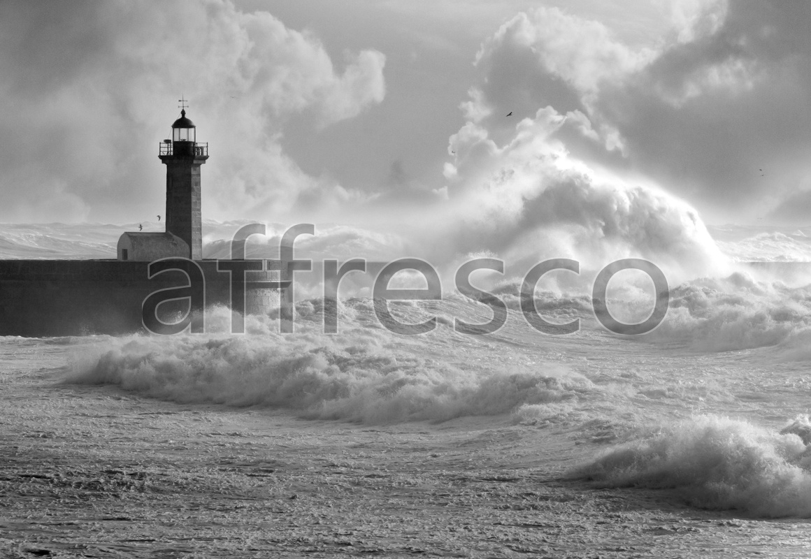 ID11205 | Pictures of Nature  | Storm lighthouse | Affresco Factory
