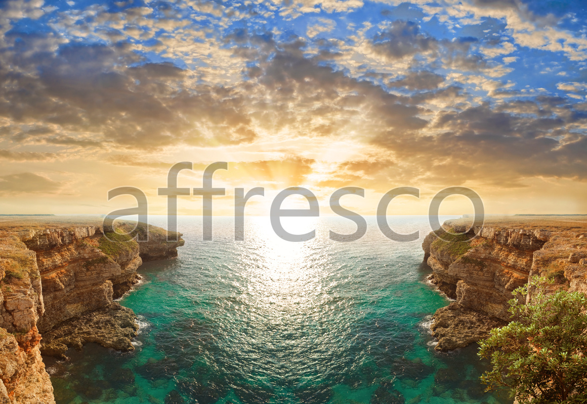 ID11137 | Pictures of Nature  | Cliffs and the bay | Affresco Factory