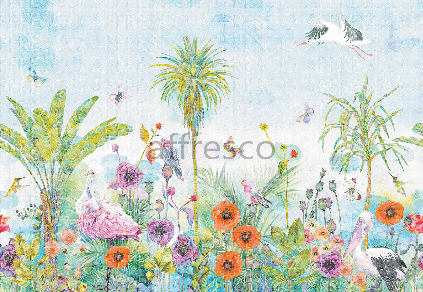 6906 | For Children | Birds and flowers | Affresco Factory