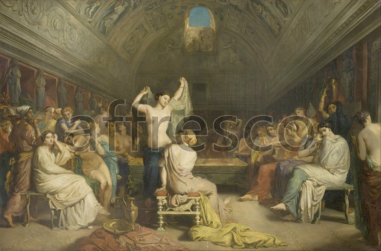 Classical antiquity themes | Theodore Chasseriau Tepidarium | Affresco Factory