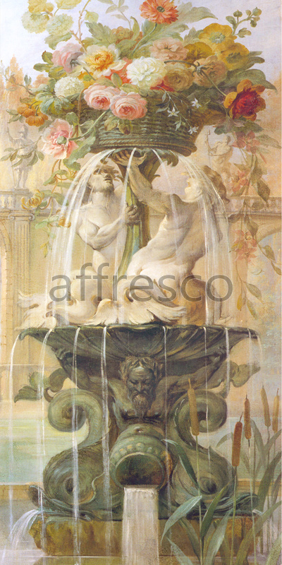 6230 | Picturesque scenery | Antique vase | Affresco Factory