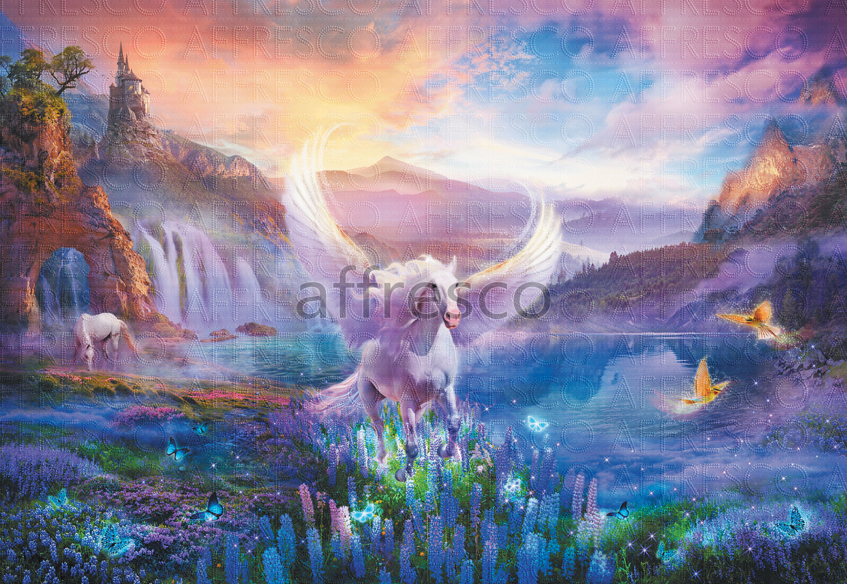 6483 | For Children | fairy Pegasus | Affresco Factory