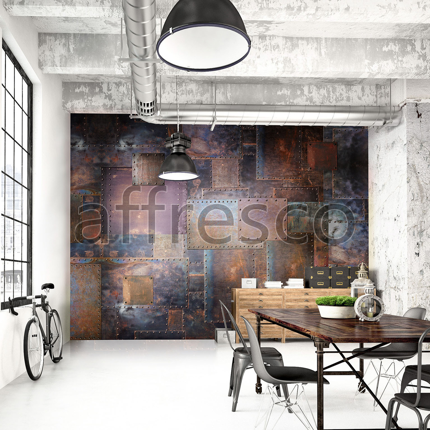 Handmade wallpaper, Handmade wallpaper | Metal Plates