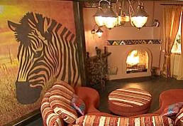 Project «African living room», on the First Channel in Fasenda show Project «African living room», on the First Channel in Fasenda show