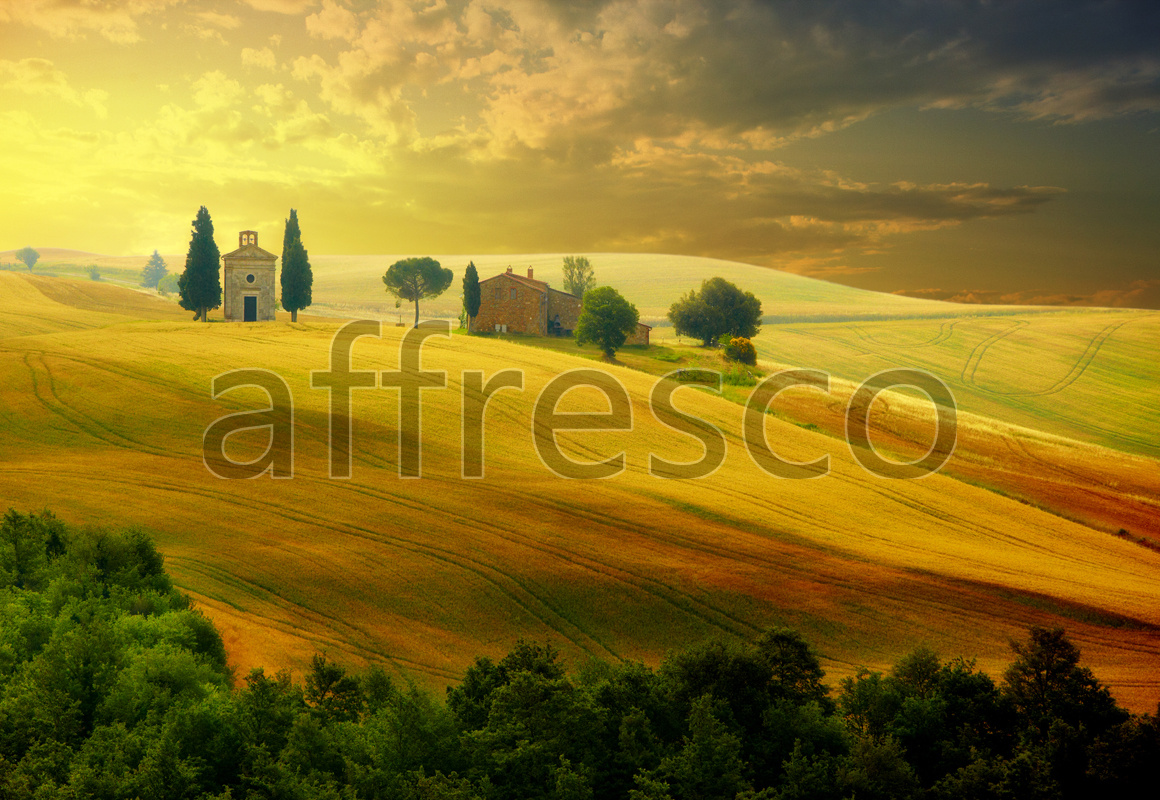ID12079 | Pictures of Nature  | Rural sunset | Affresco Factory