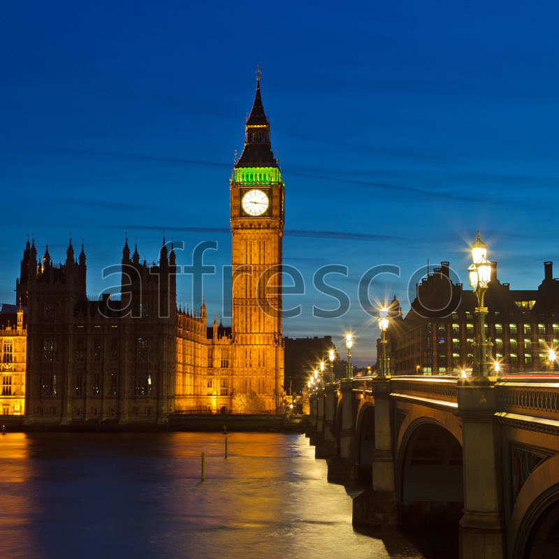 ID10961 | Pictures of Cities  | Night Big Ben | Affresco Factory