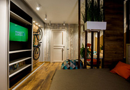 The project with the wallpaper of the RE-SPACE collection, the program "Remont po chestnomu", the REN-TV channel The project with the wallpaper of the RE-SPACE collection, the program "Remont po chestnomu", the REN-TV channel