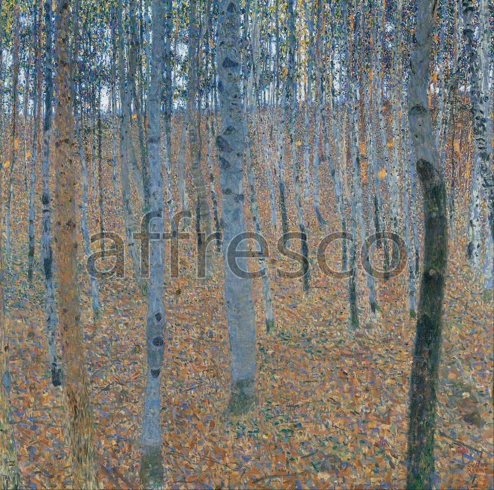 Impressionists & Post-Impressionists | Gustav Klimt Beech Grove I | Affresco Factory