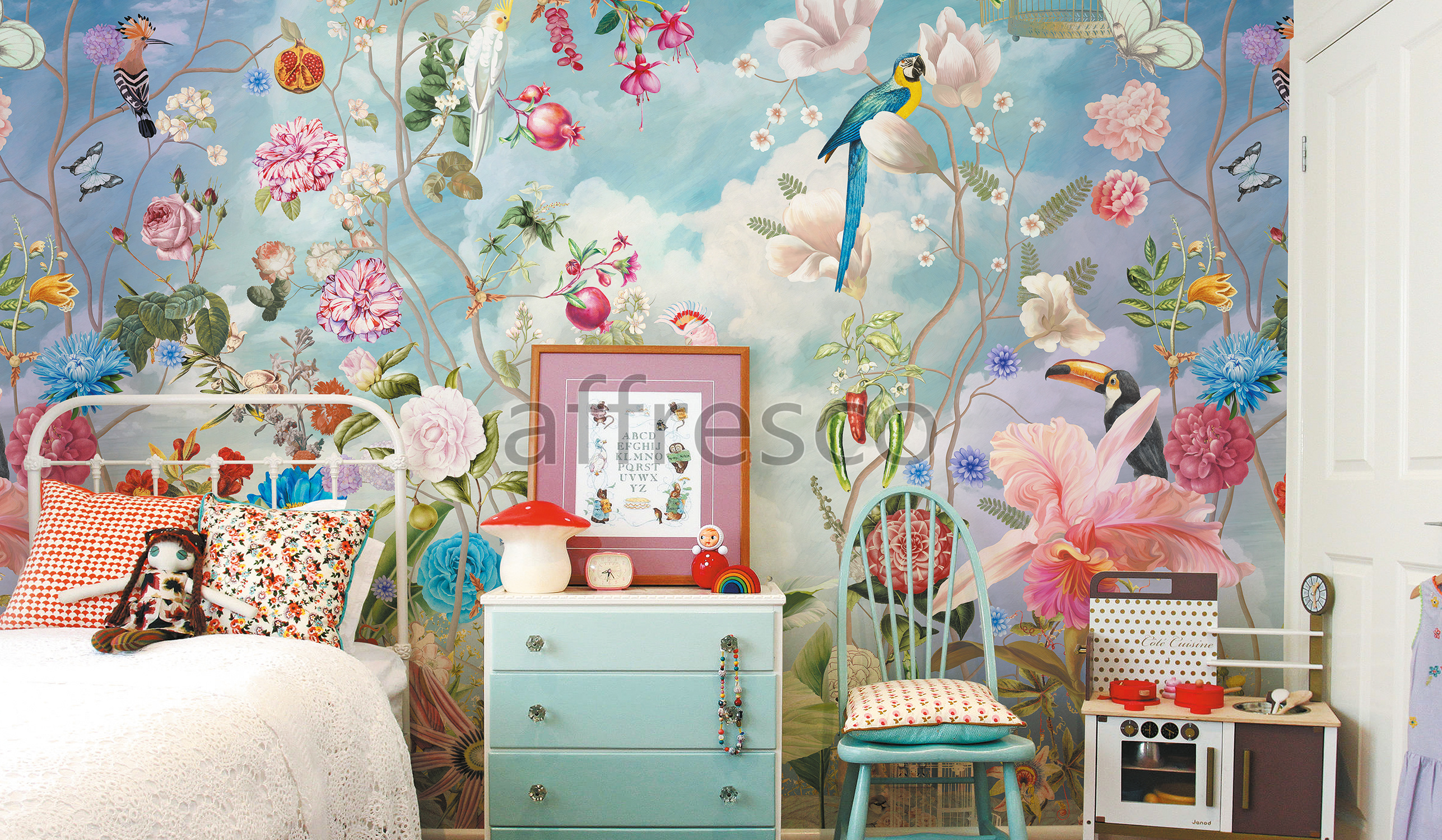 AB56-COL4 | Wallpaper part 1 | Affresco Factory