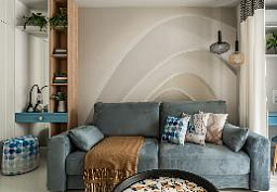 The project "Attic by Antoni Gaudi", program "Kvartirnyy vopros", NTV channel The project "Attic by Antoni Gaudi", program "Kvartirnyy vopros", NTV channel