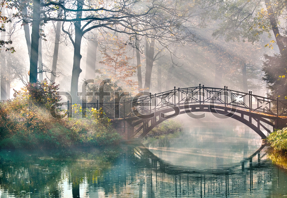 ID10891 | Pictures of Nature  | Bridge across the river | Affresco Factory