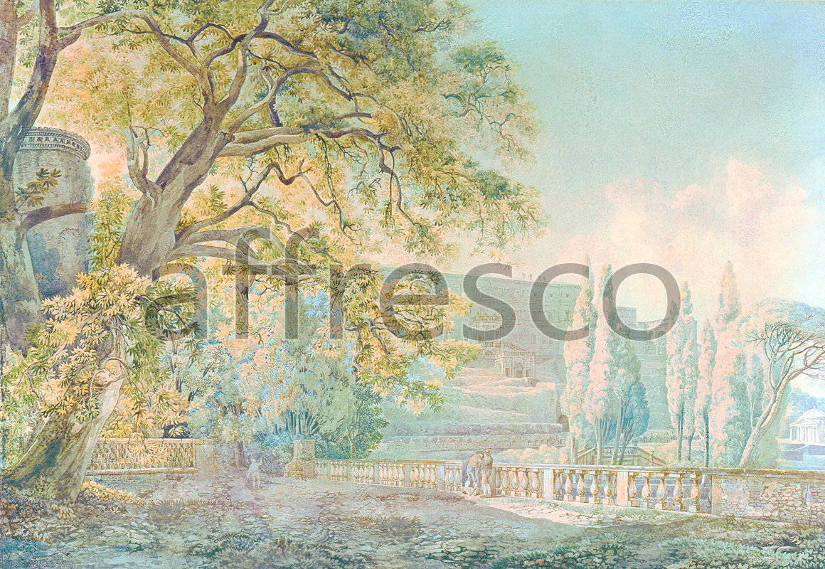 6151 | Picturesque scenery | tree | Affresco Factory