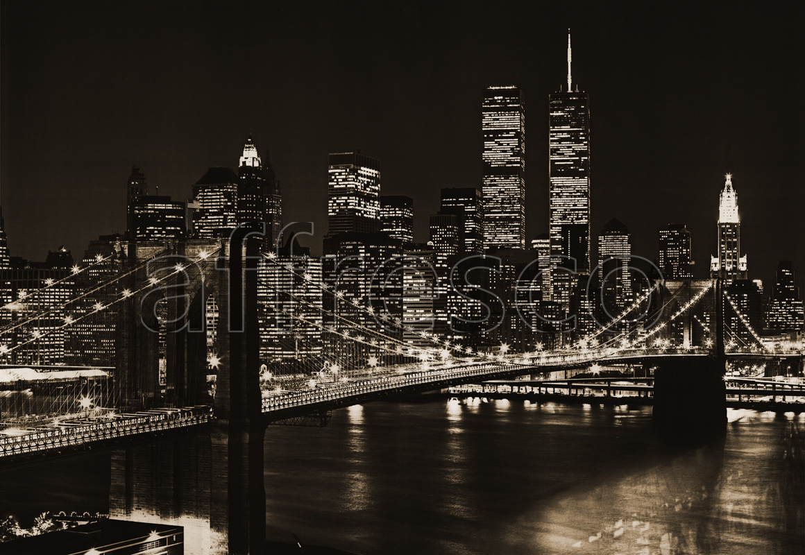 7016 | Pictures of Cities  | New York by night | Affresco Factory