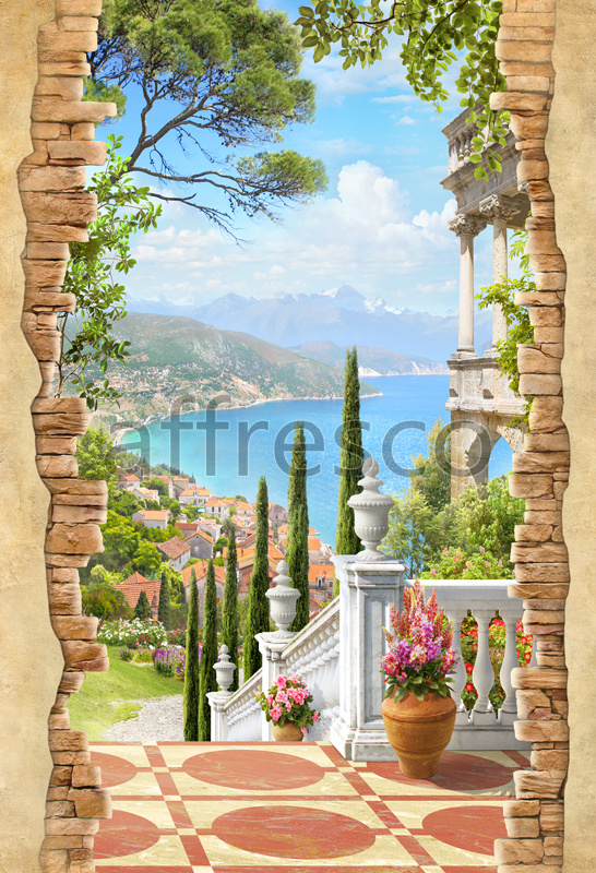 6539 | The best landscapes | Exit to the sea | Affresco Factory