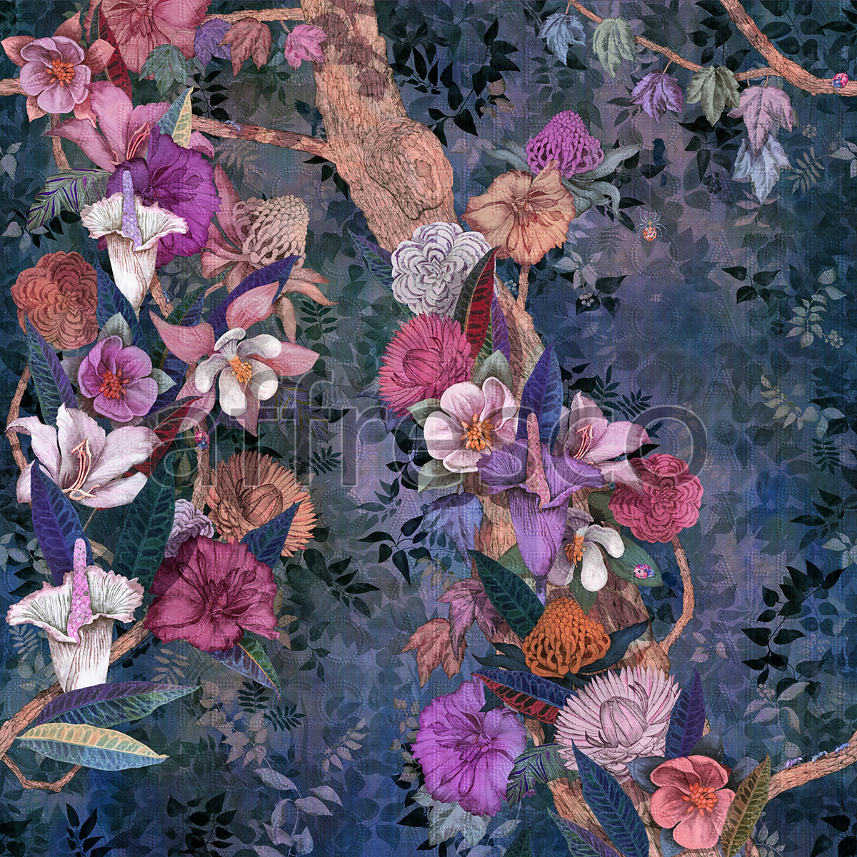 AB129-COL2 | Wallpaper part 1 | Affresco Factory