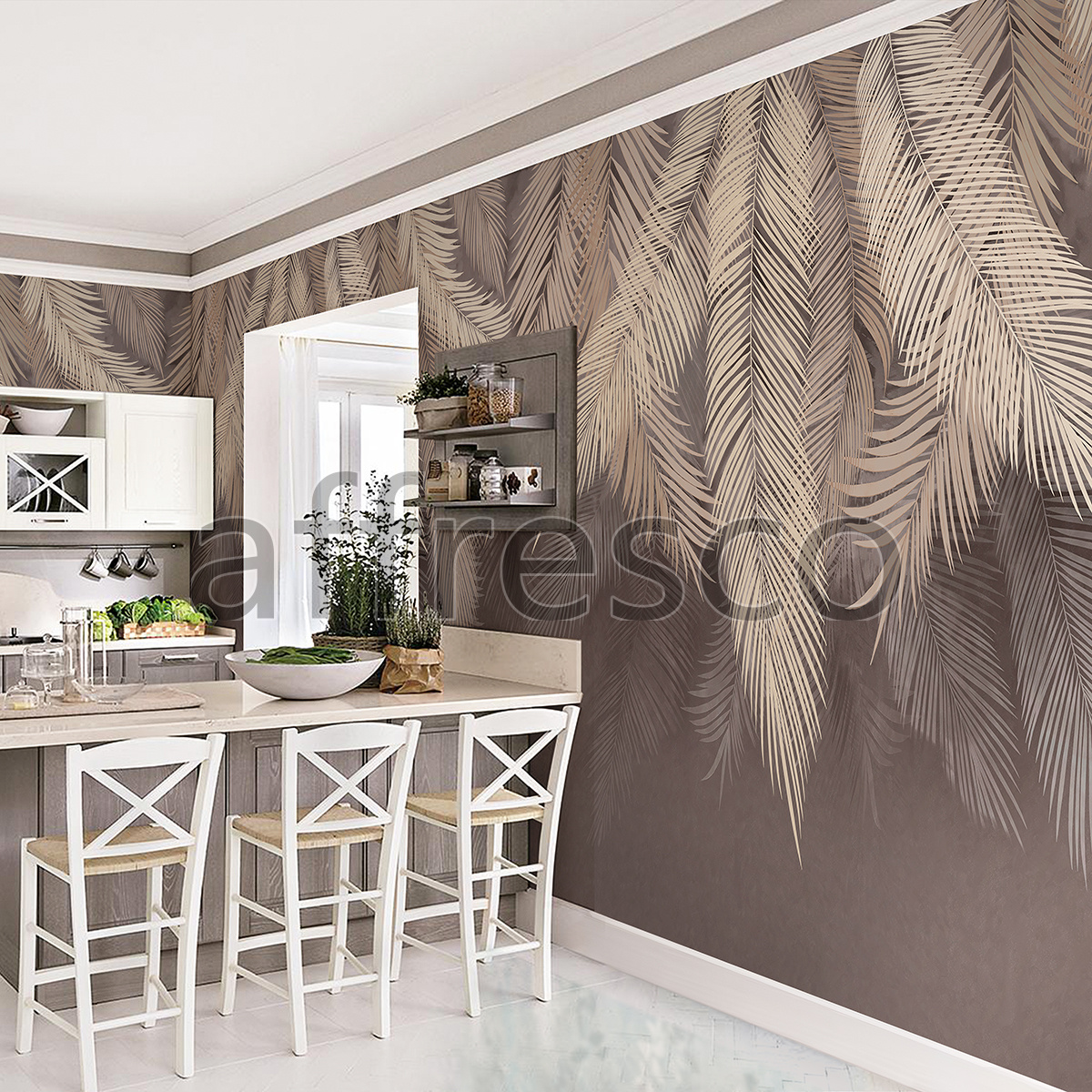 AB477-COL2 | Wallpaper part 1 | Affresco Factory