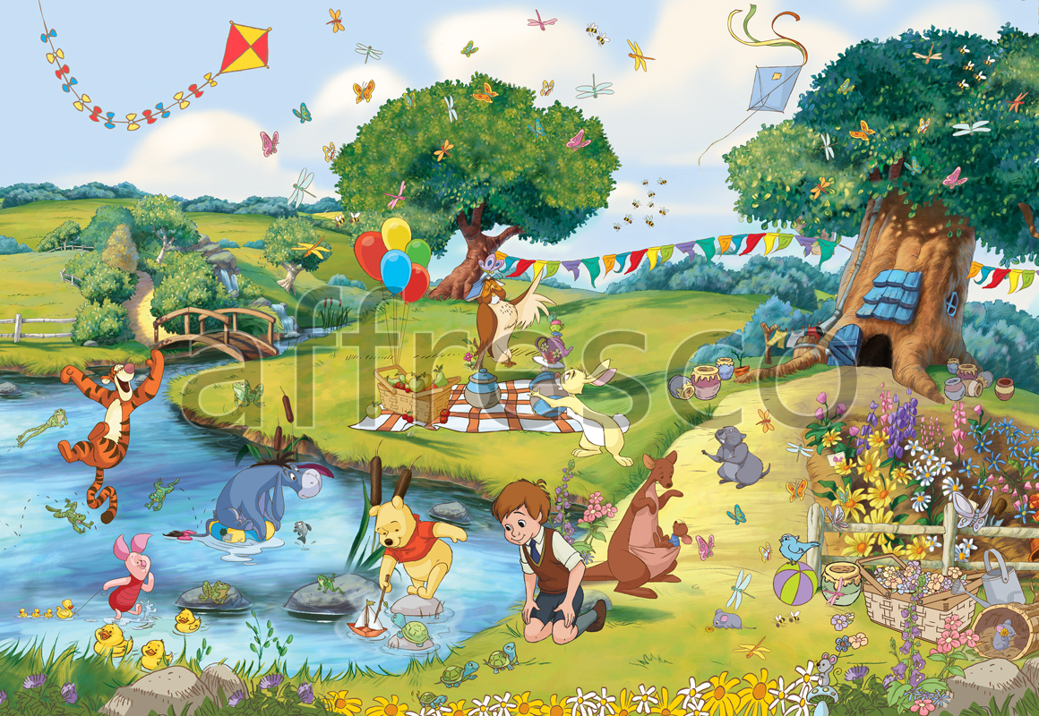9668 | For Children | winnie the pooh | Affresco Factory