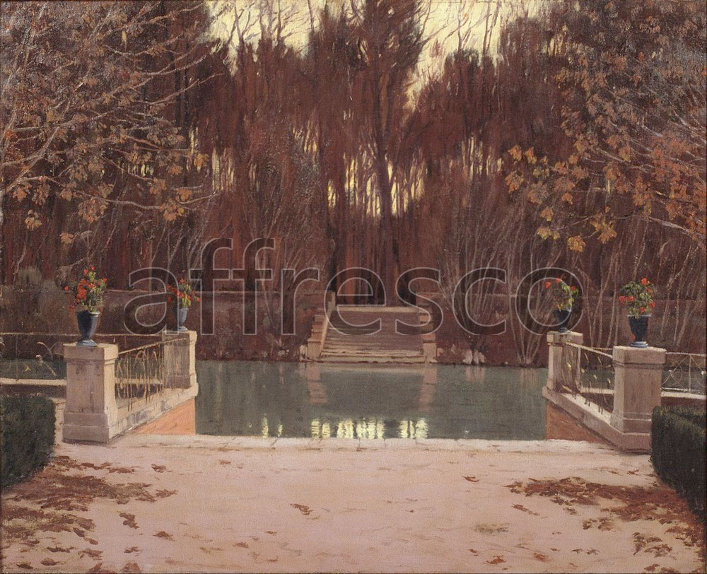 Impressionists & Post-Impressionists | Santiago Rusinol The Landing Stage | Affresco Factory