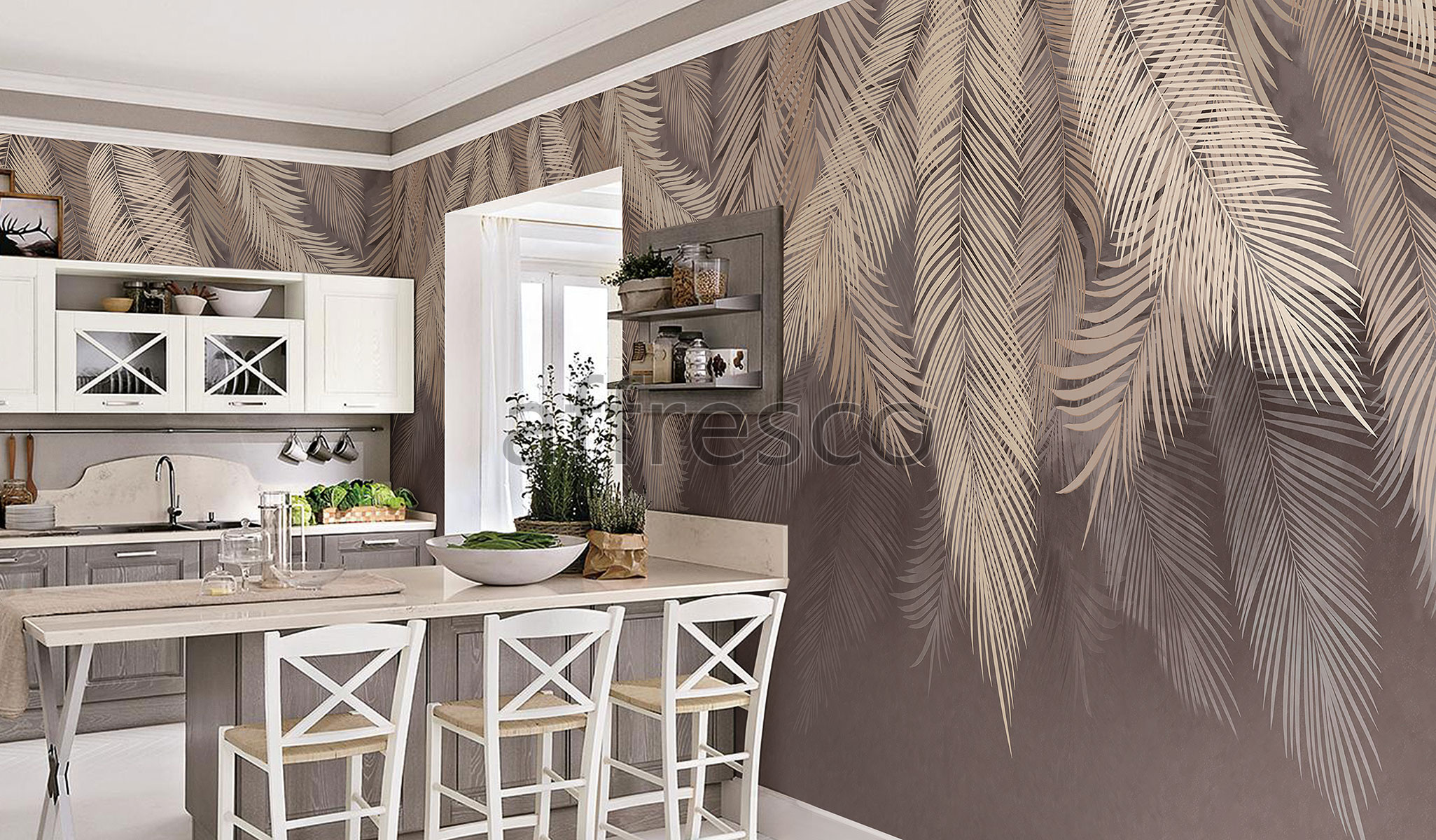 AB477-COL2 | Wallpaper part 1 | Affresco Factory