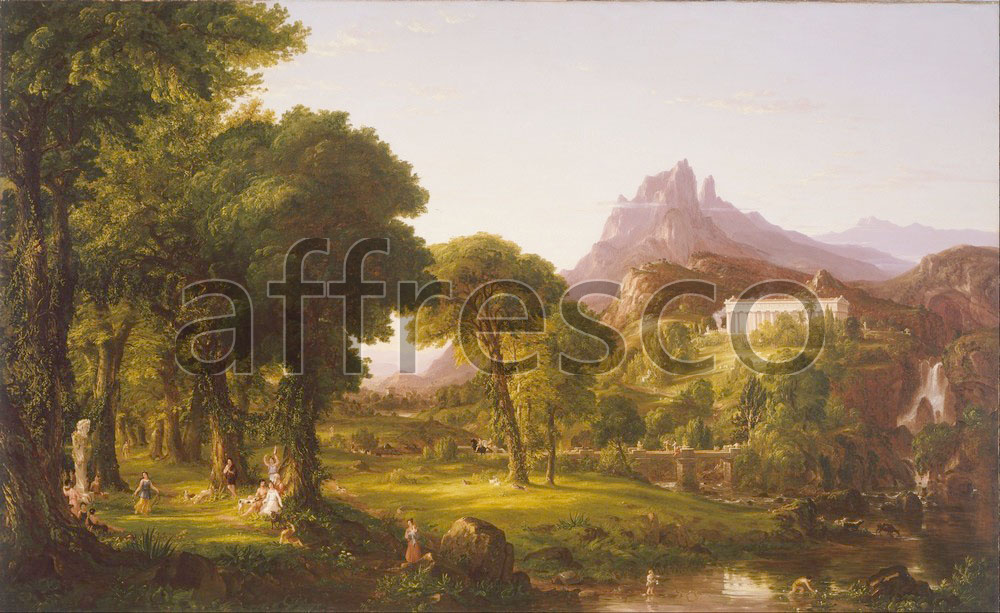Classic landscapes | Thomas Cole  Dream of Arcadia | Affresco Factory