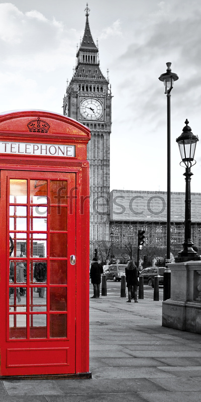 ID10945 | Pictures of Cities  | Red telephone booth | Affresco Factory