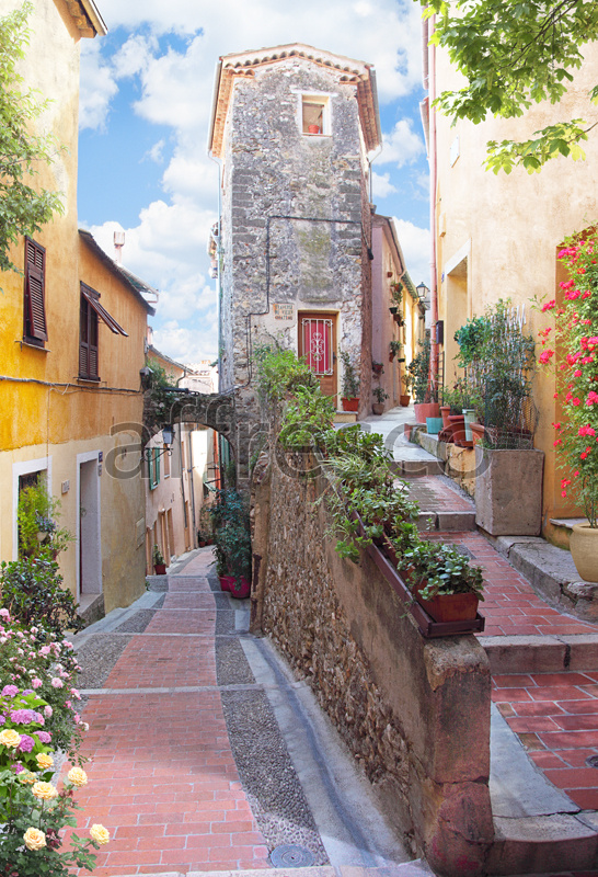 4993 | The best landscapes | Classical european street | Affresco Factory