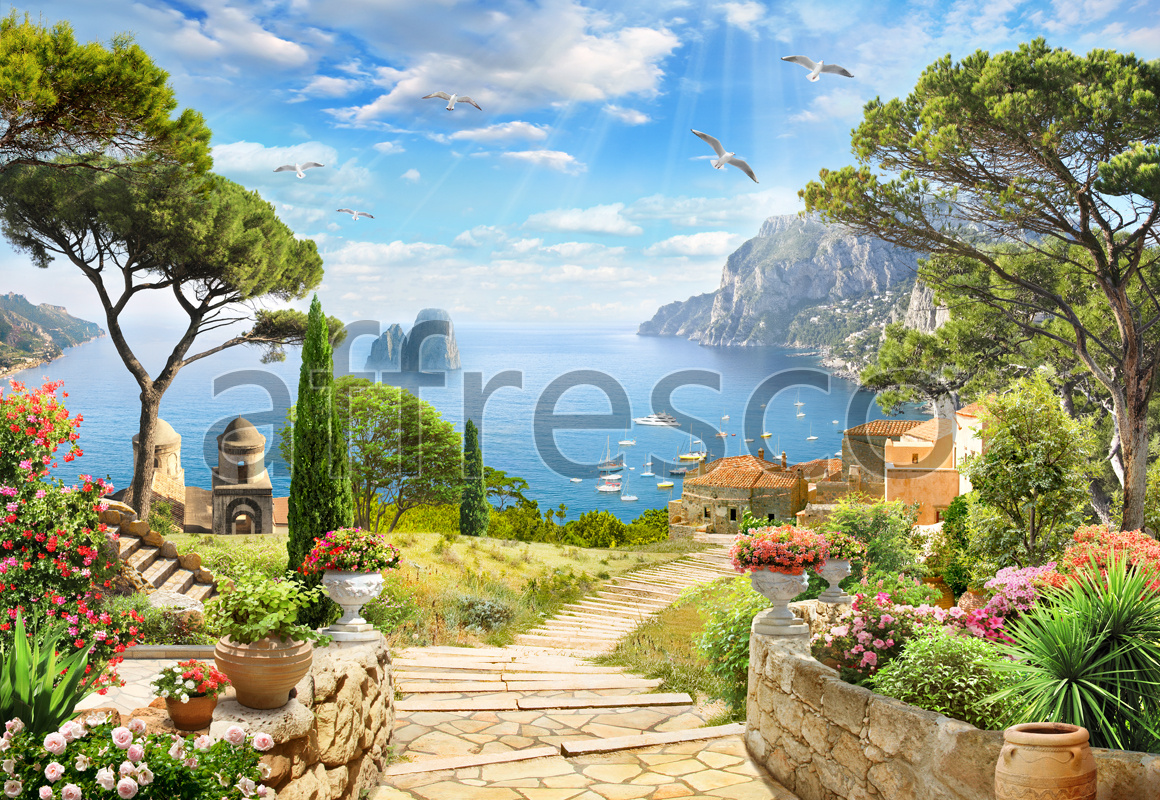 6445 | The best landscapes | Sunny gulf | Affresco Factory