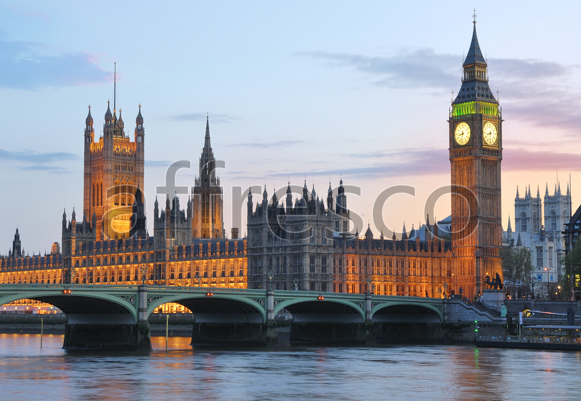 ID10939 | Pictures of Cities  | Evening London | Affresco Factory