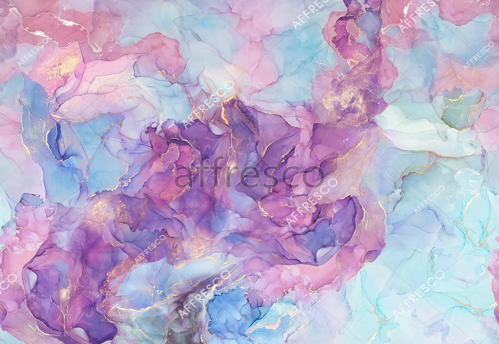 ID139084 | Fluid | purple watercolor | Affresco Factory