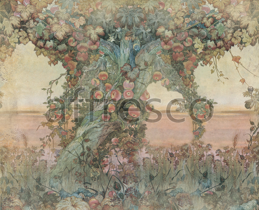 4224 | Picturesque scenery | Apple-tree | Affresco Factory