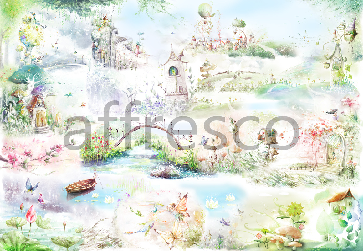 9676 | For Children | fairytale place | Affresco Factory