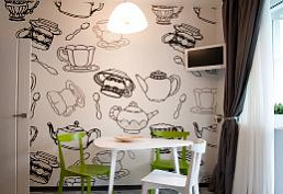 "Cups and spoons" project in NTV show "Kvartirnyi Vopros" "Cups and spoons" project in NTV show "Kvartirnyi Vopros"