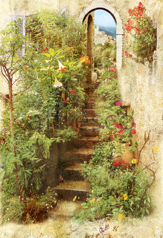4535 | The best landscapes | Arch in a house | Affresco Factory