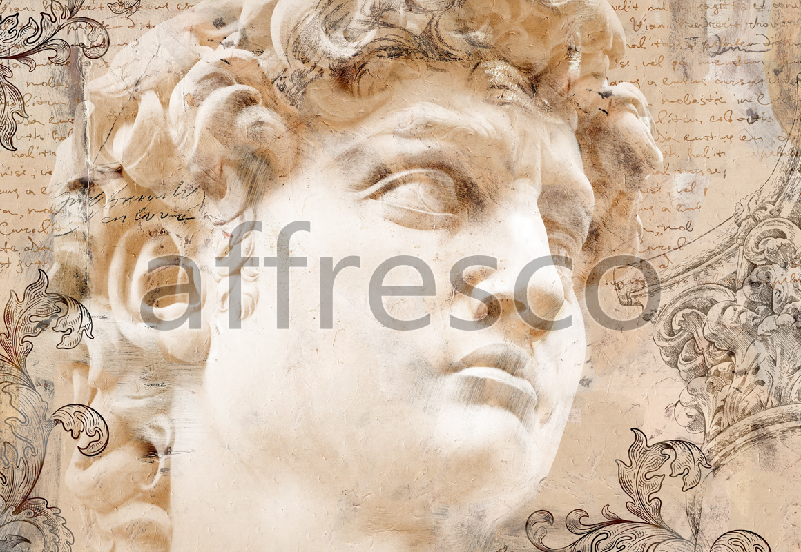 7174 | Classic Scenes | Apollo's head | Affresco Factory