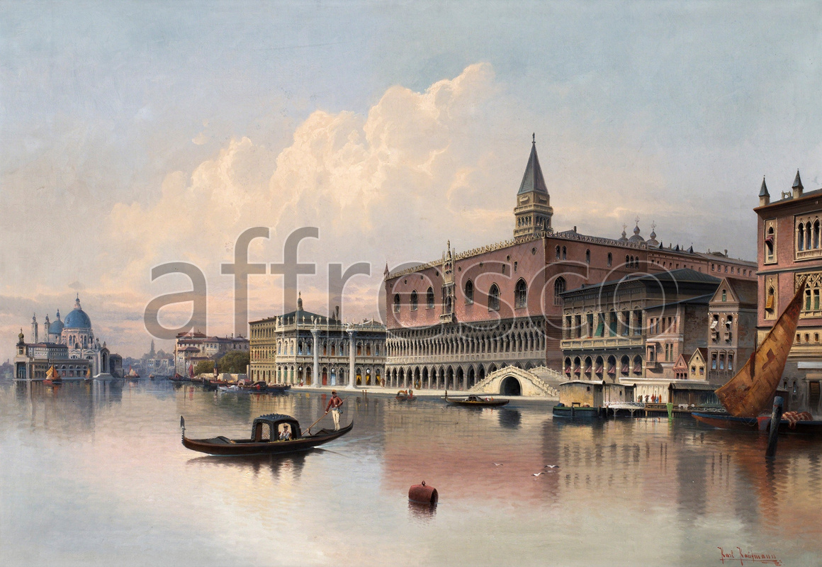 6271 | Picturesque scenery | Venetian landscape | Affresco Factory