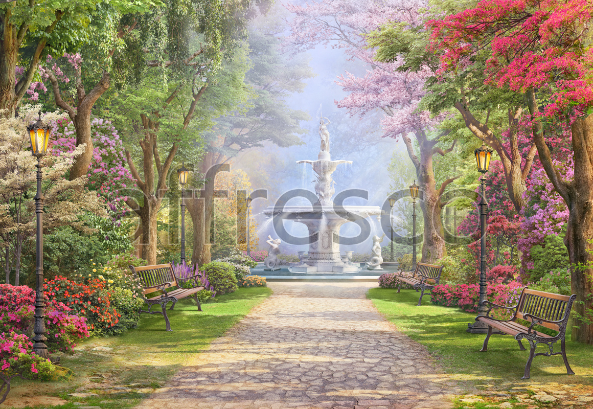 6570 | The best landscapes | Fairy park | Affresco Factory